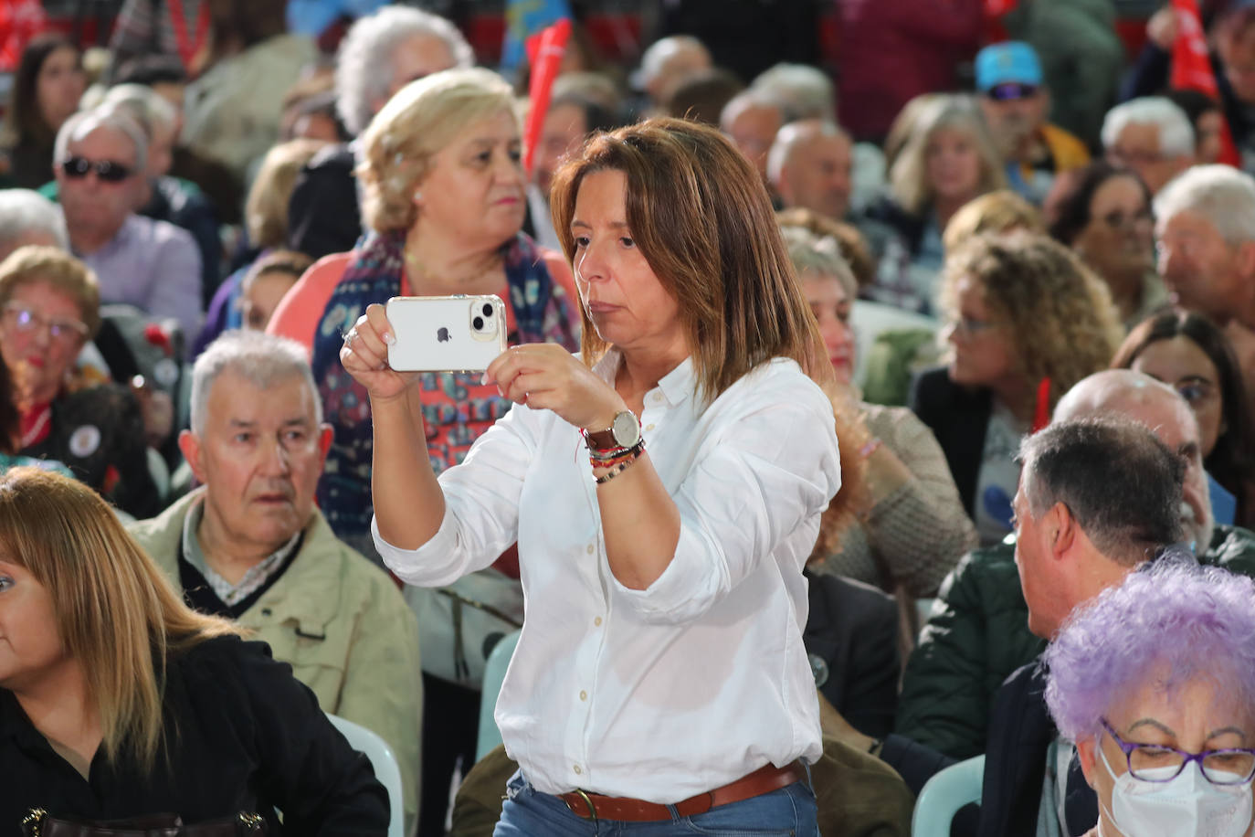 Pedro Sánchez, en Gijón