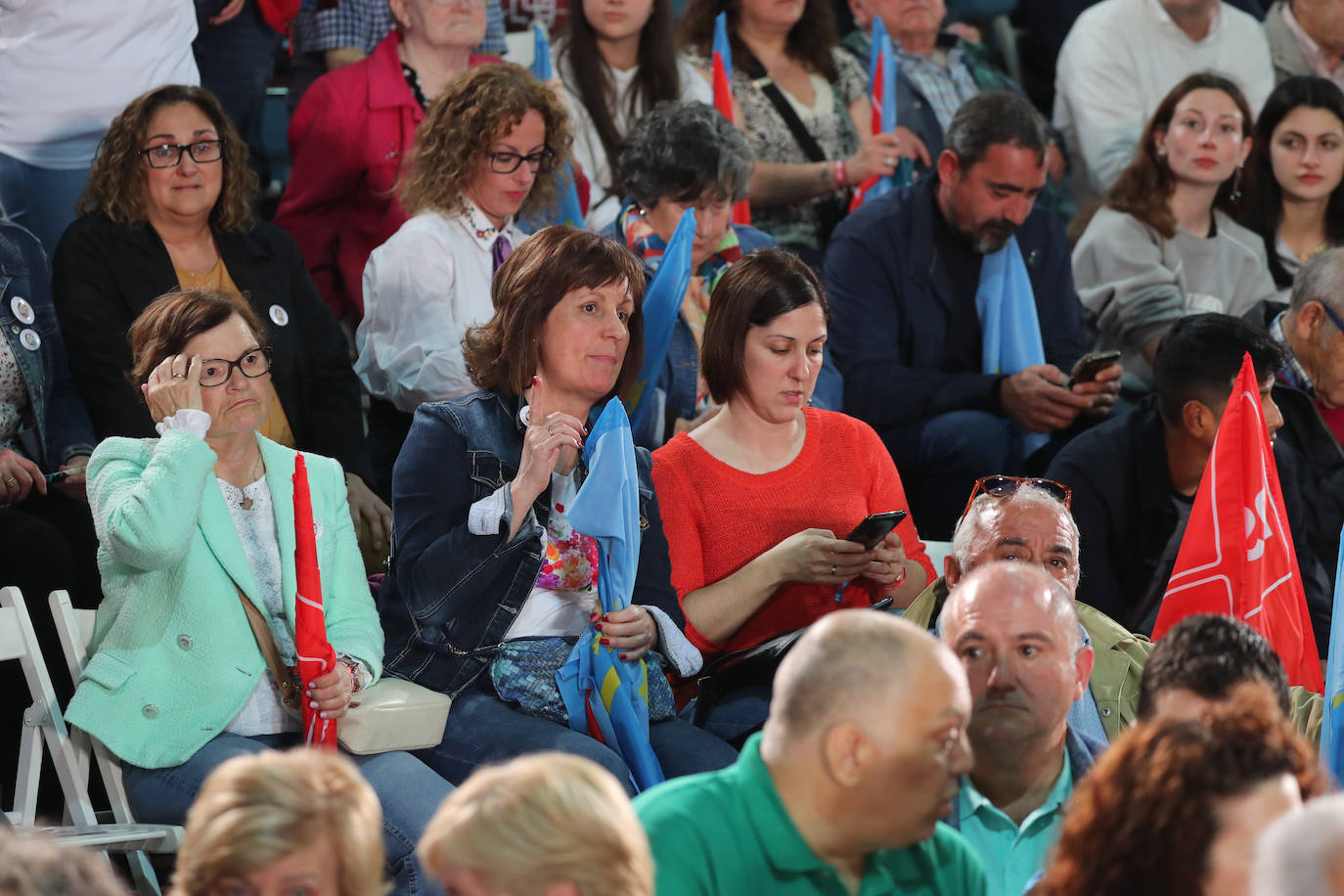 Pedro Sánchez, en Gijón