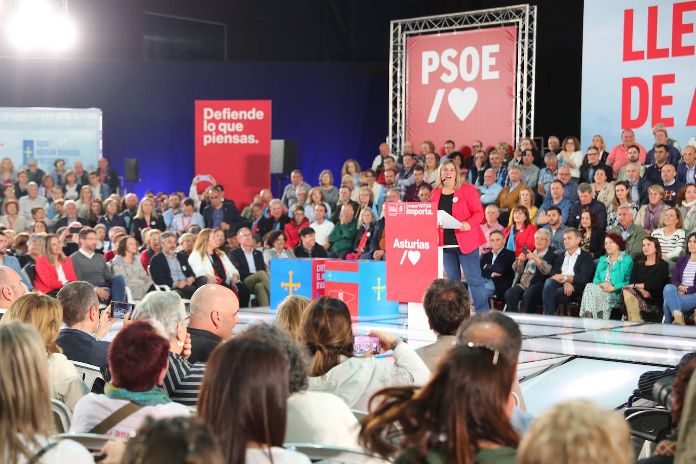 Pedro Sánchez, en Gijón