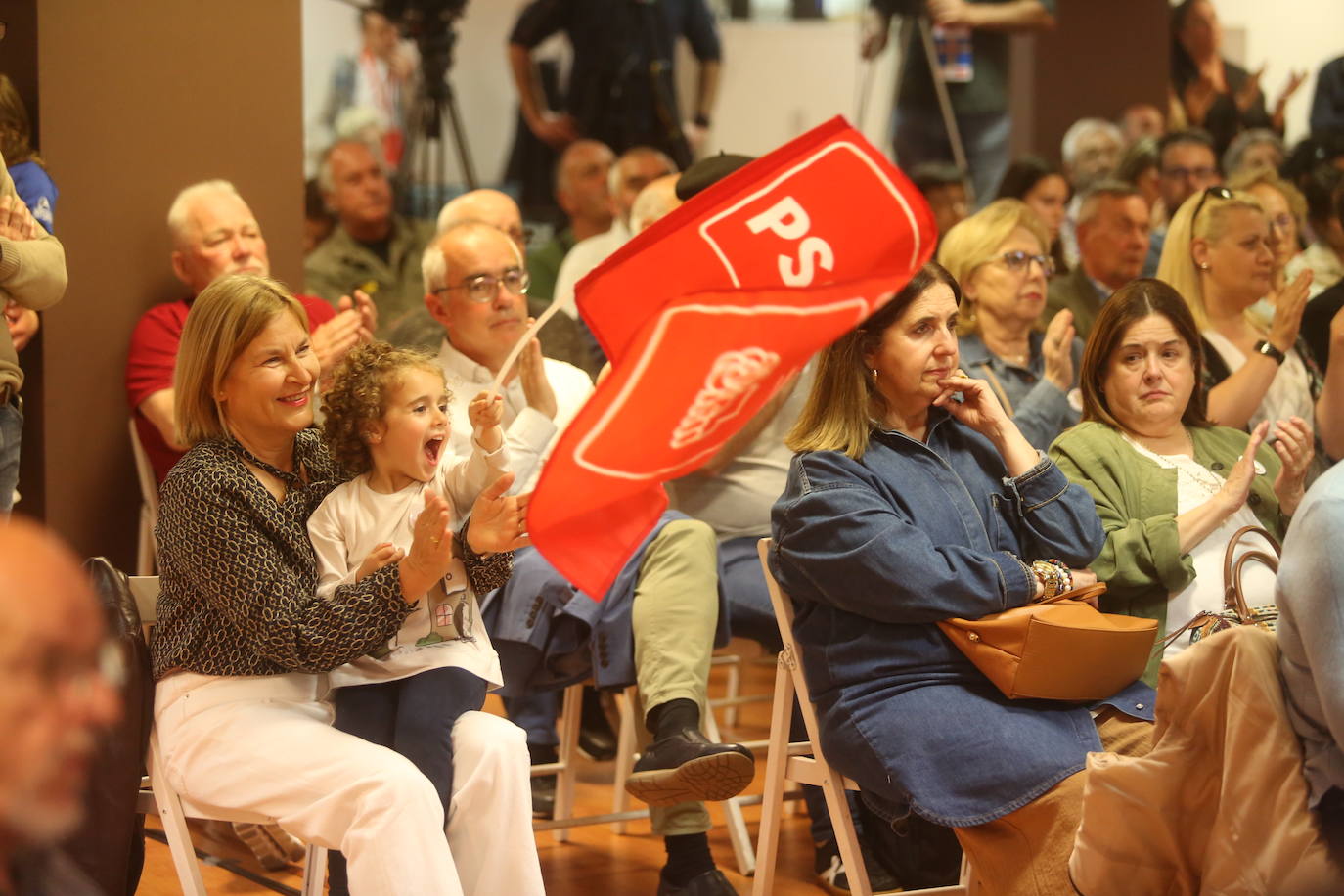 Mitin del PSOE en La Florida
