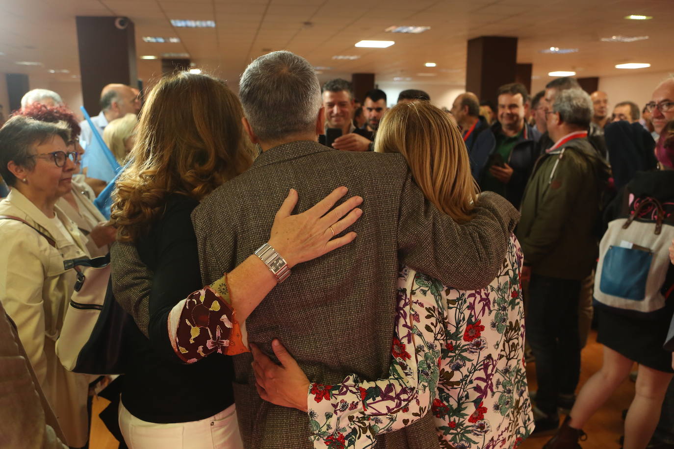 Mitin del PSOE en La Florida