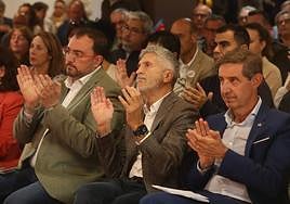 Grande-Marlaska defiende la «gestión» del PSOE frente al «ruido» del PP