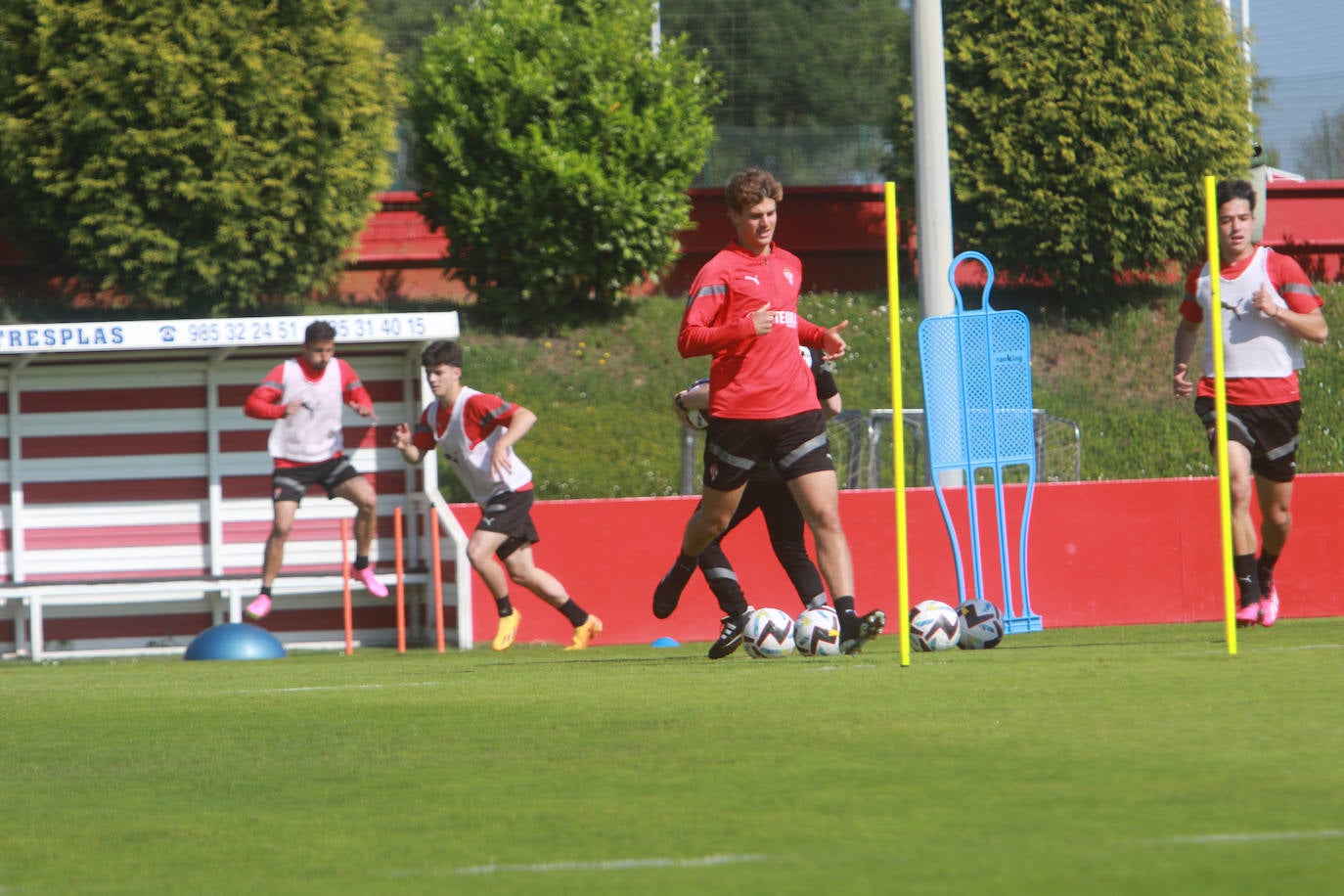 Entrenamiento del Sporting (25/05/23)