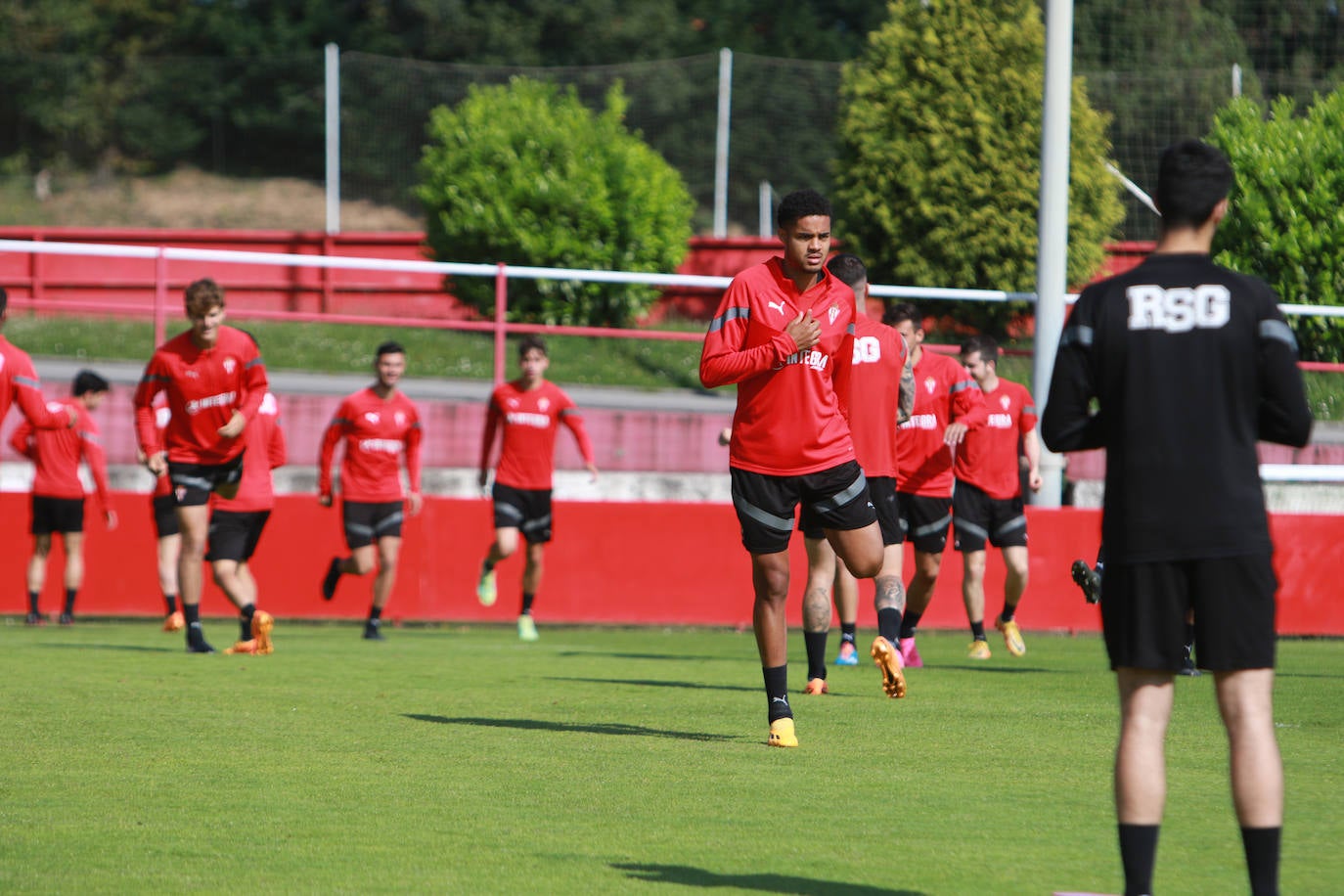 Entrenamiento del Sporting (25/05/23)