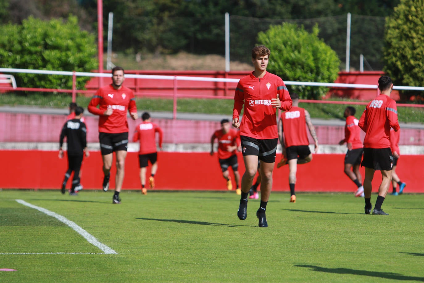 Entrenamiento del Sporting (25/05/23)