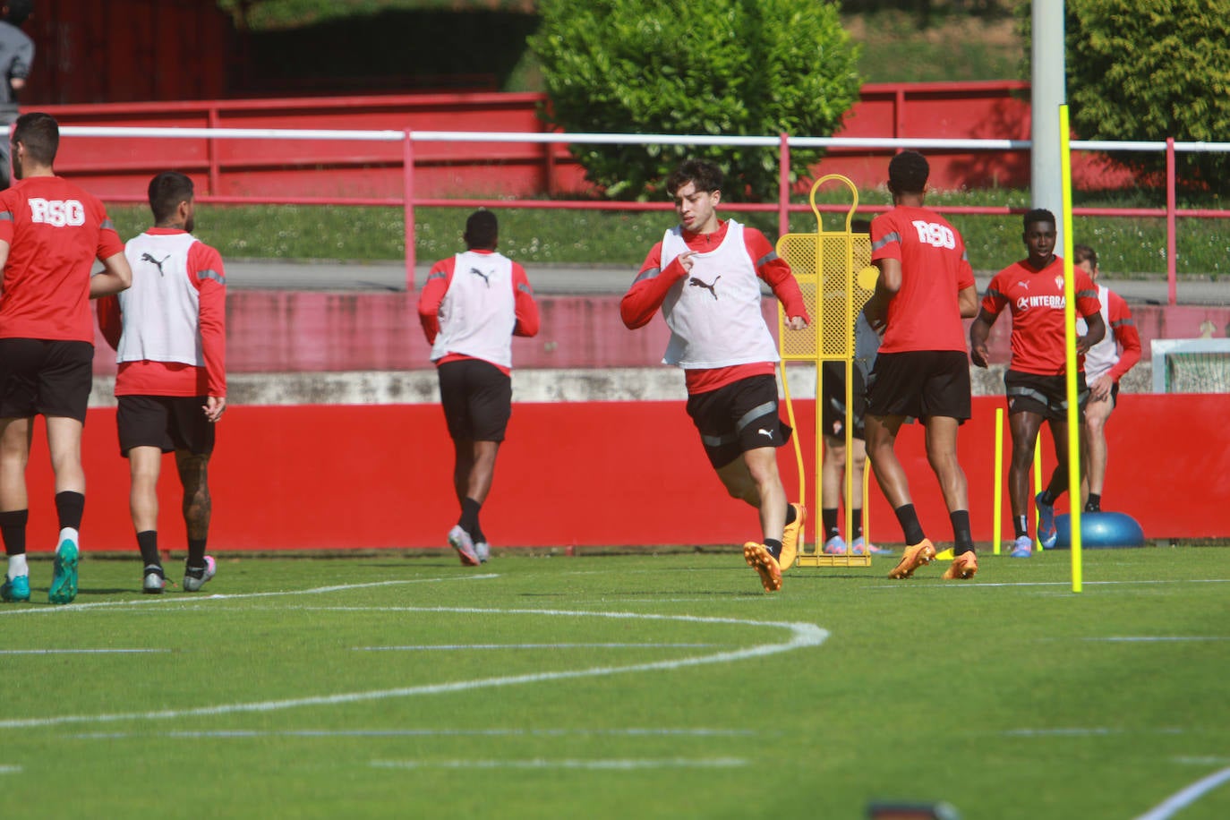 Entrenamiento del Sporting (25/05/23)