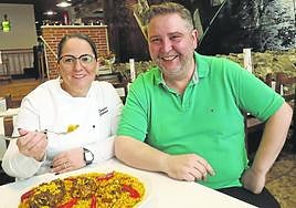 Juan Javier Varela y Adriana Hernández.