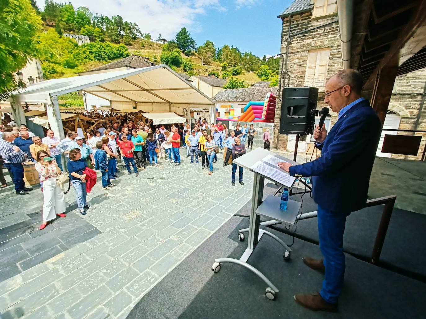 El blanco verdín, protagonista en la Fiesta del Vino de Ibias