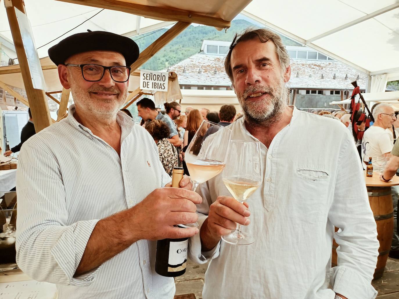 El blanco verdín, protagonista en la Fiesta del Vino de Ibias