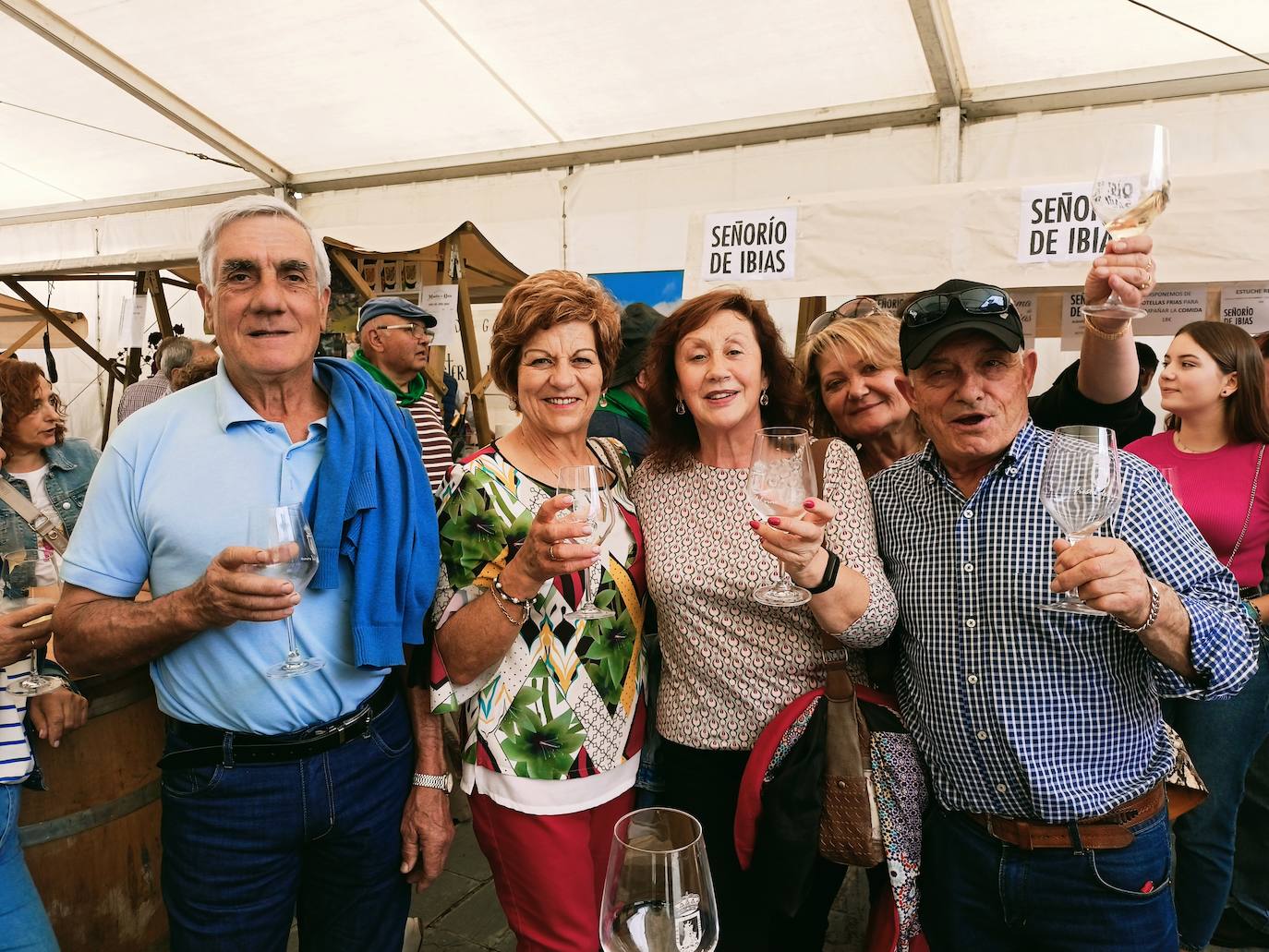 El blanco verdín, protagonista en la Fiesta del Vino de Ibias