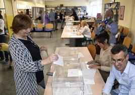 Los candidatos de Avilés ya han votado