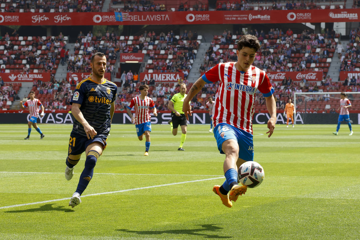 Sporting gijón contra ponferradina