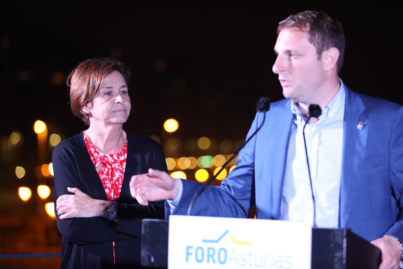 Así celebra Foro el resultado de las elecciones en Gijón