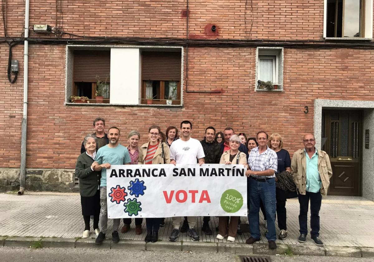 Integrantes de Arranca San Martín.