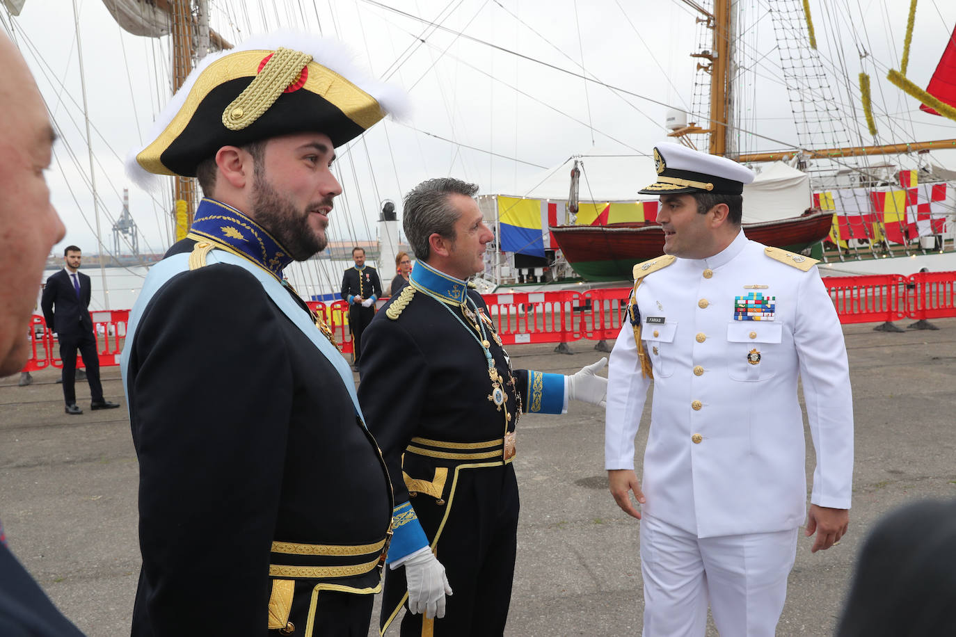 Visita al &#039;Cuauhtémoc&#039; en Gijón