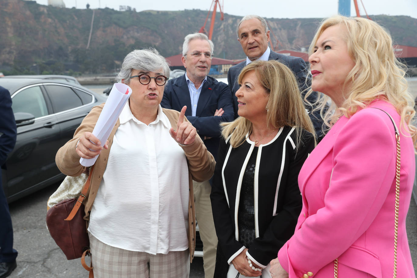 Visita al &#039;Cuauhtémoc&#039; en Gijón