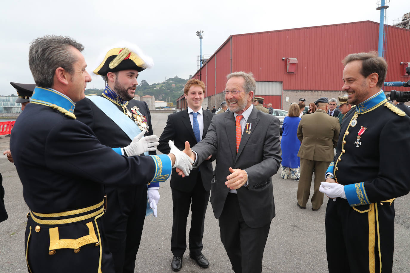 Visita al &#039;Cuauhtémoc&#039; en Gijón