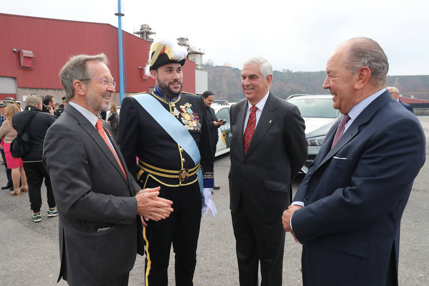 Visita al &#039;Cuauhtémoc&#039; en Gijón