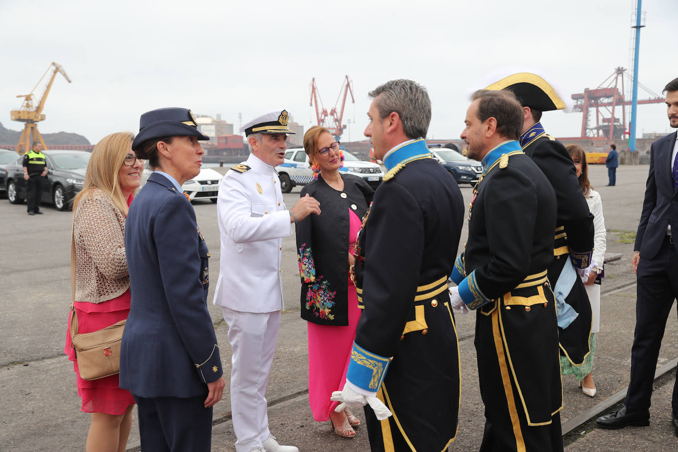 Visita al &#039;Cuauhtémoc&#039; en Gijón