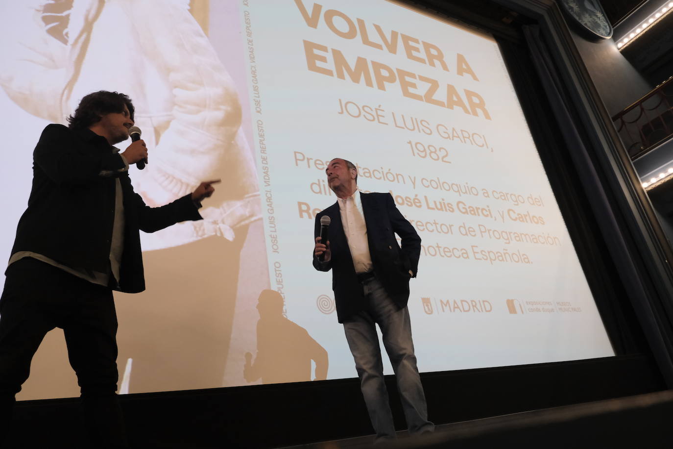 El Cine Doré se rinde a José Luis Garci