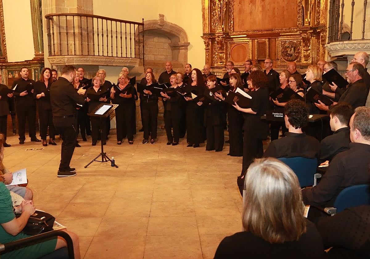 Actuación en la Colegiata.