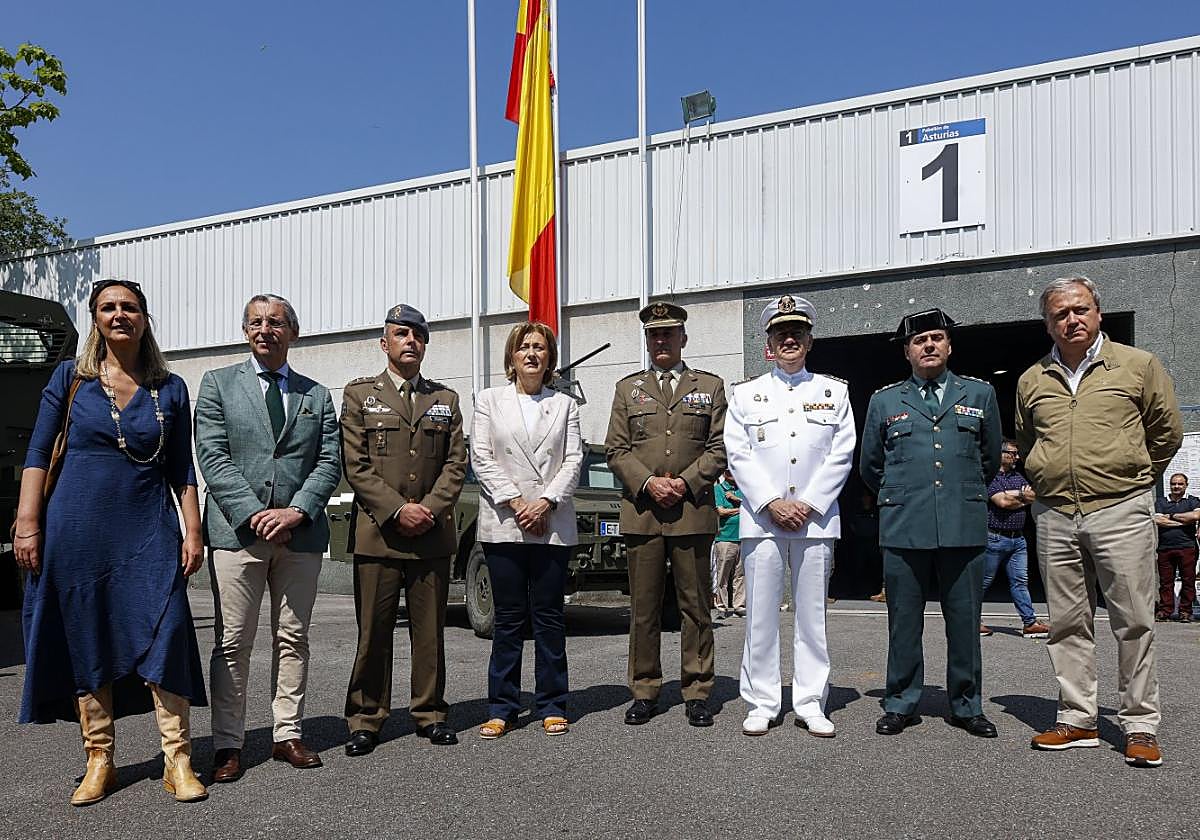 Rita Camblor, Pedro López Ferrer, coronel Pedro Luis Gutiérrez, Delia Losa, coronel Juan Luis González, capitán de navío Luis Márquez, coronel Francisco Javier Puerta y Álvaro Alonso.