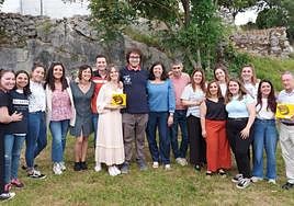 El Patiu entregó los reconocimientos solidarios a la asociación Alienta y José Máximo Fernández, de Cáritas.