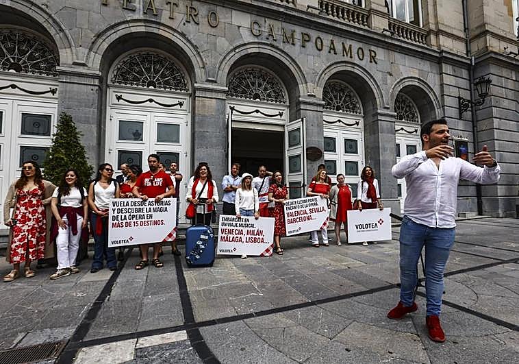 Ópera por sorpresa ante el Campoamor con el Coro Intermezzo