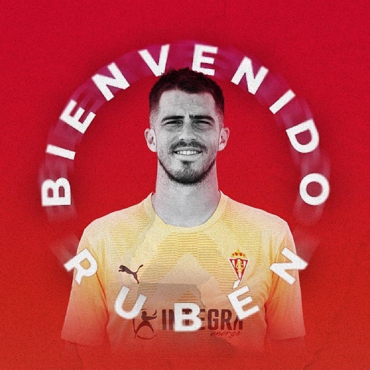 Rubén Yáñez firma por tres temporadas y llegará a Gijón con la pretemporada
