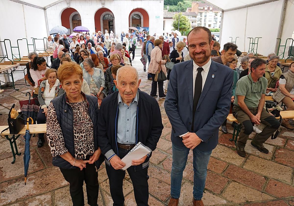 Viri Iglesias, 'Pin Rafer' e Iván Allende.