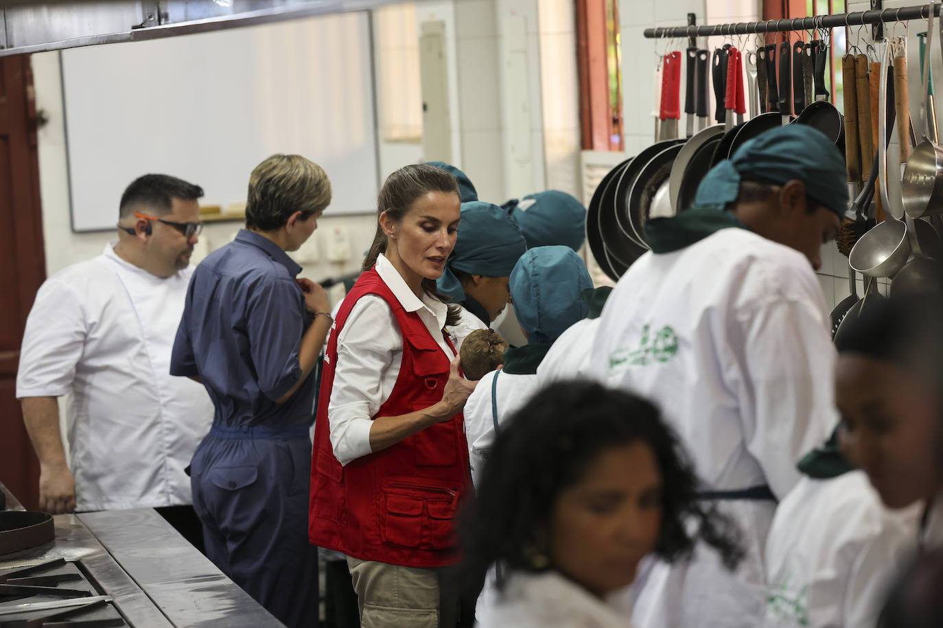La visita de la reina Letizia a Colombia, en imágenes