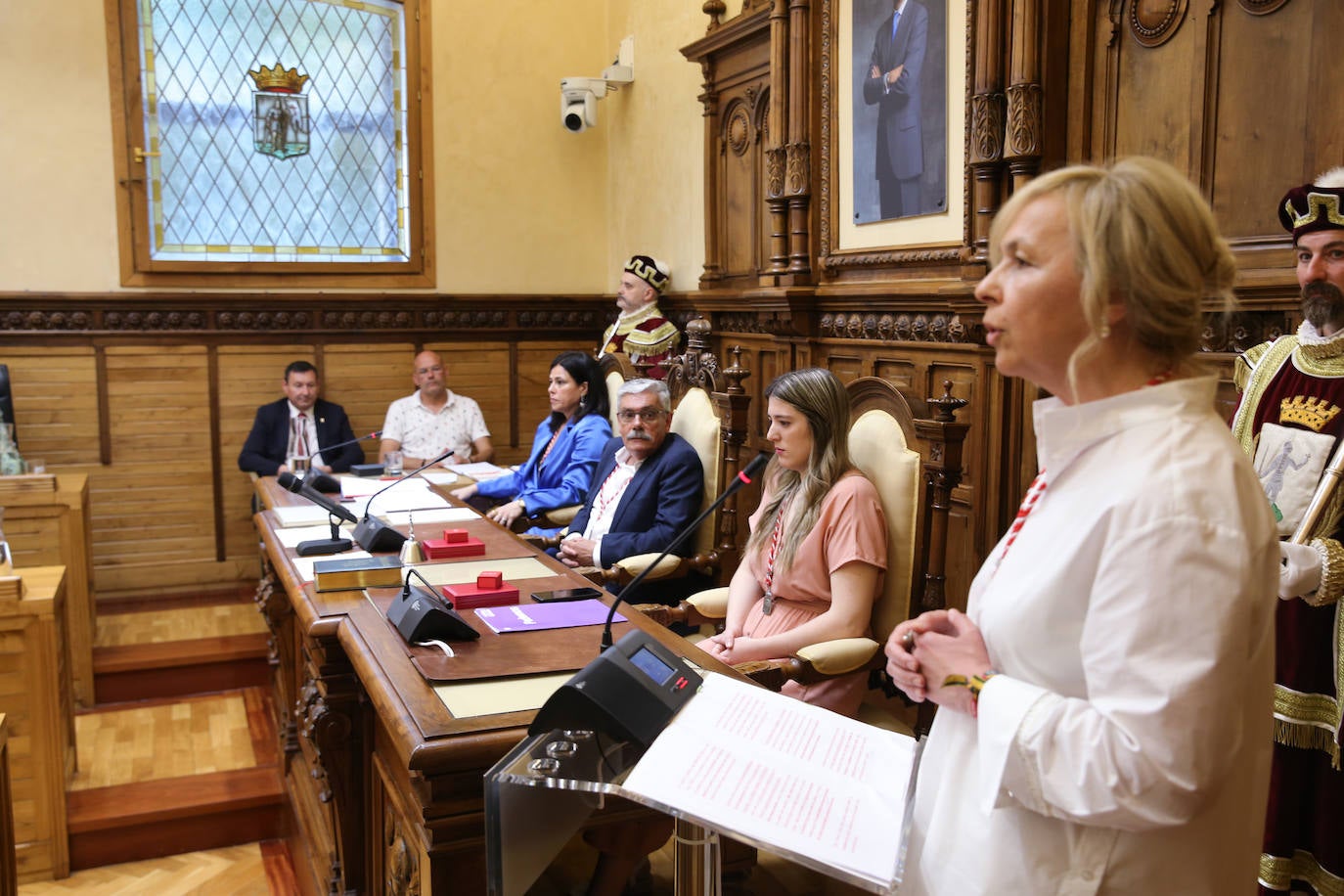 El pleno de investidura de Gijón, en imágenes