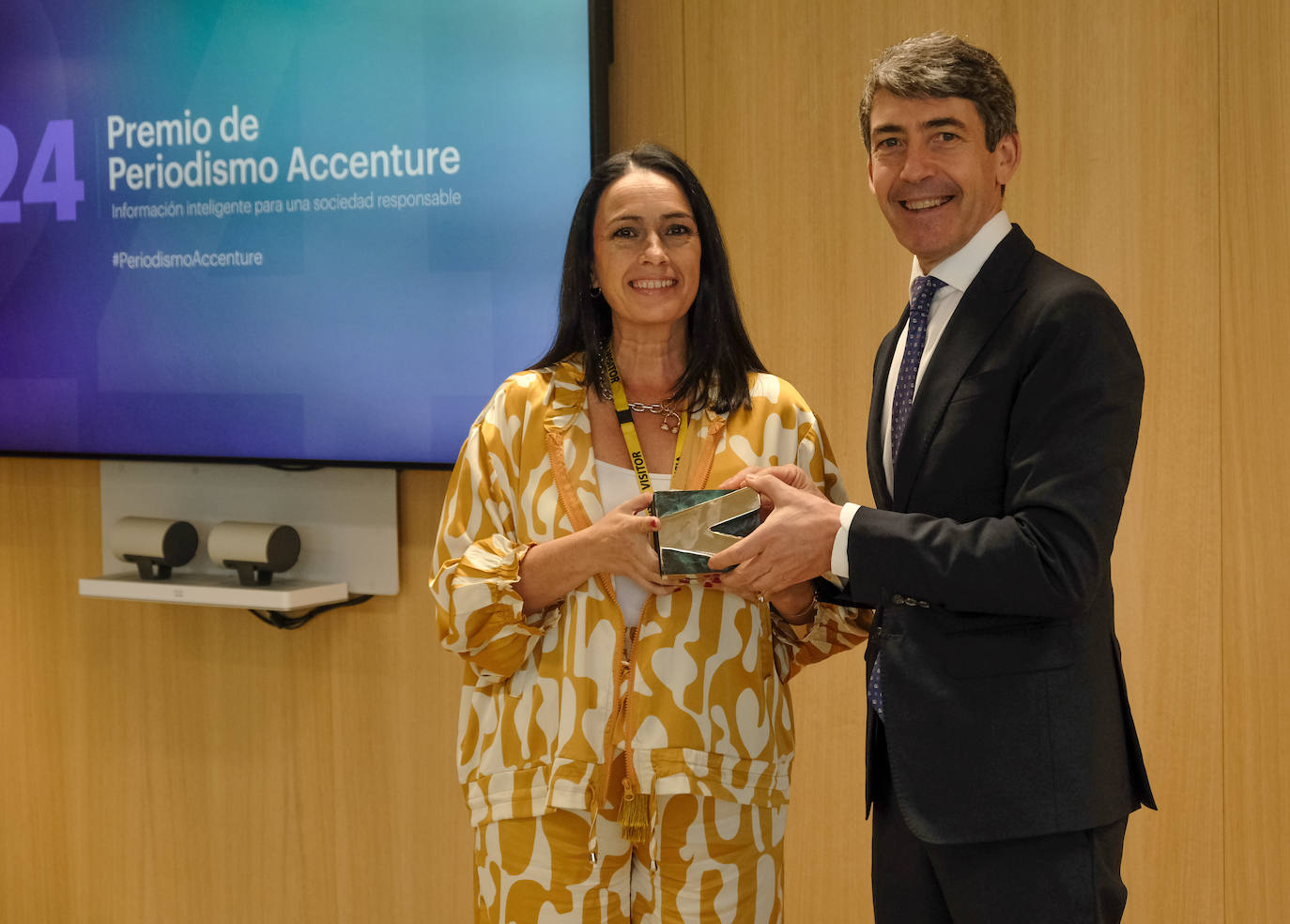 Noelia A. Erausquin, Premio de Periodismo Accenture
