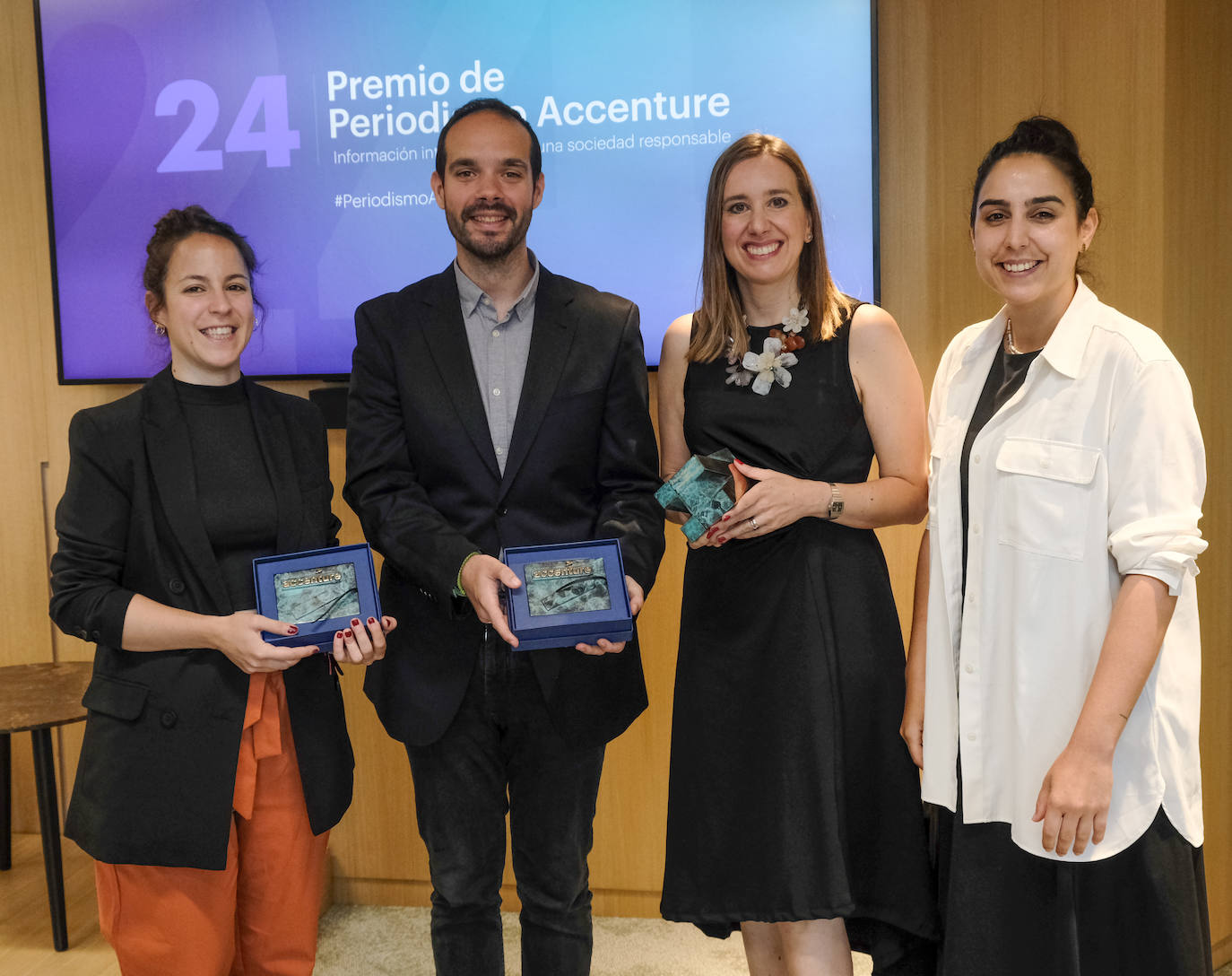 Noelia A. Erausquin, Premio de Periodismo Accenture