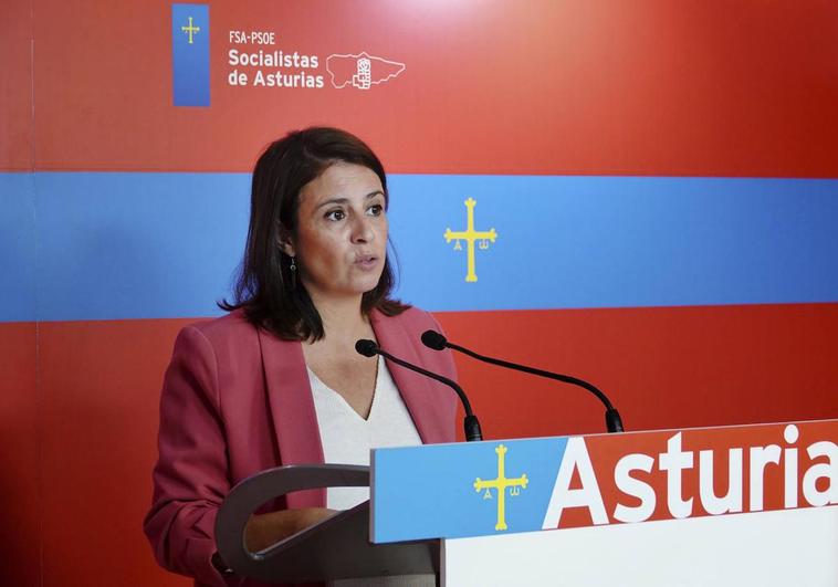 Adriana Lastra, cabeza de lista del PSOE al Congreso de los Diputados por Asturias.