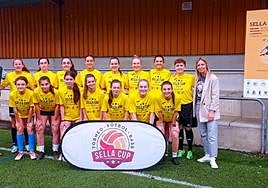 Presentación del torneo Sella Cup, en Cangas de Onís.