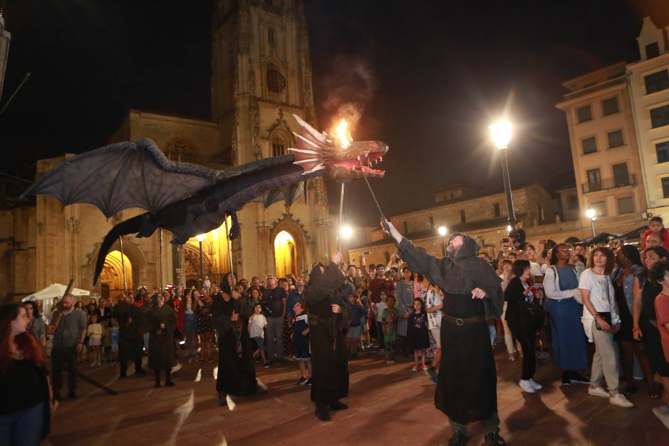 Así ha sido la celebración de San Juan en Oviedo