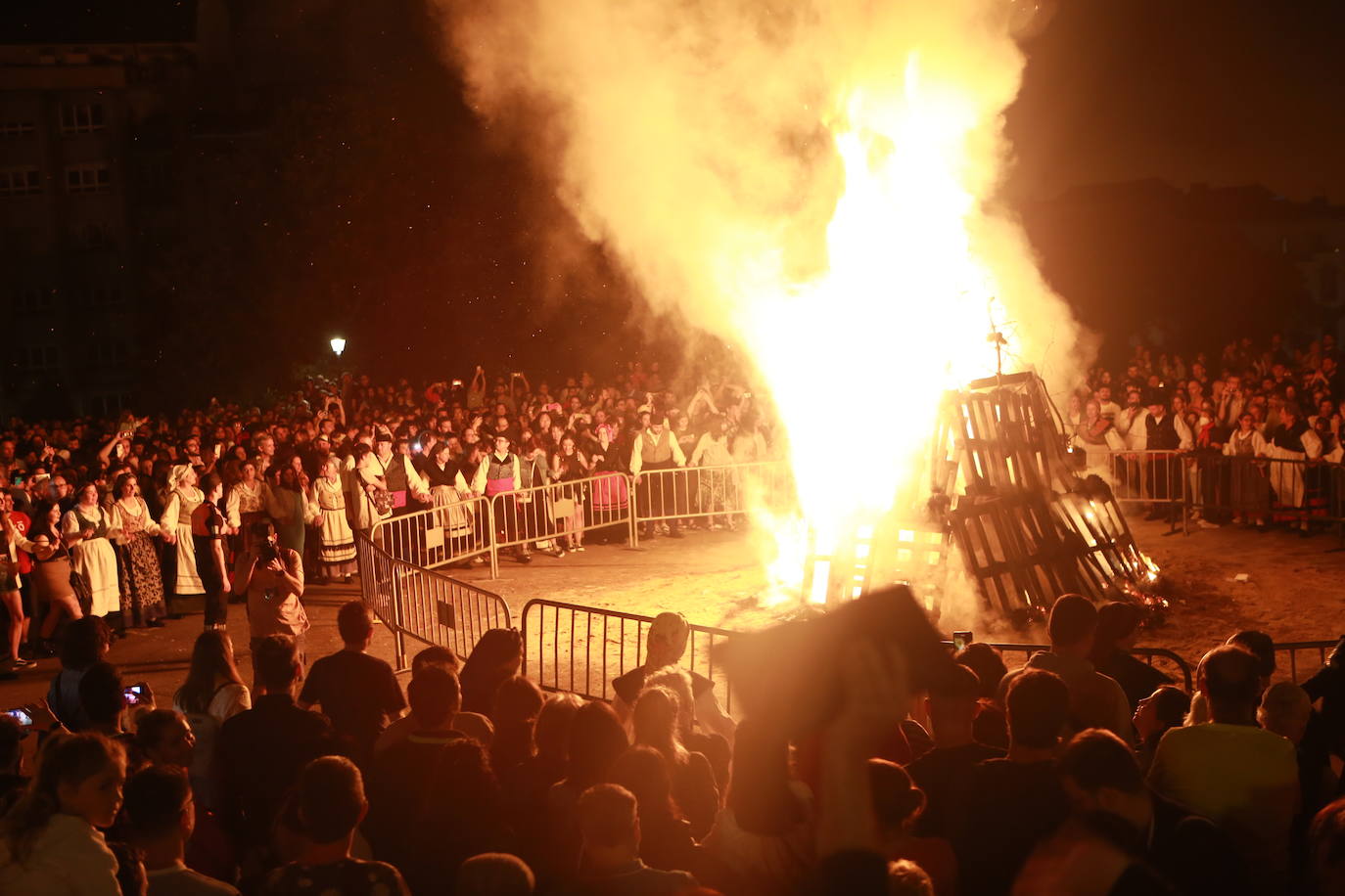 Así ha sido la celebración de San Juan en Oviedo