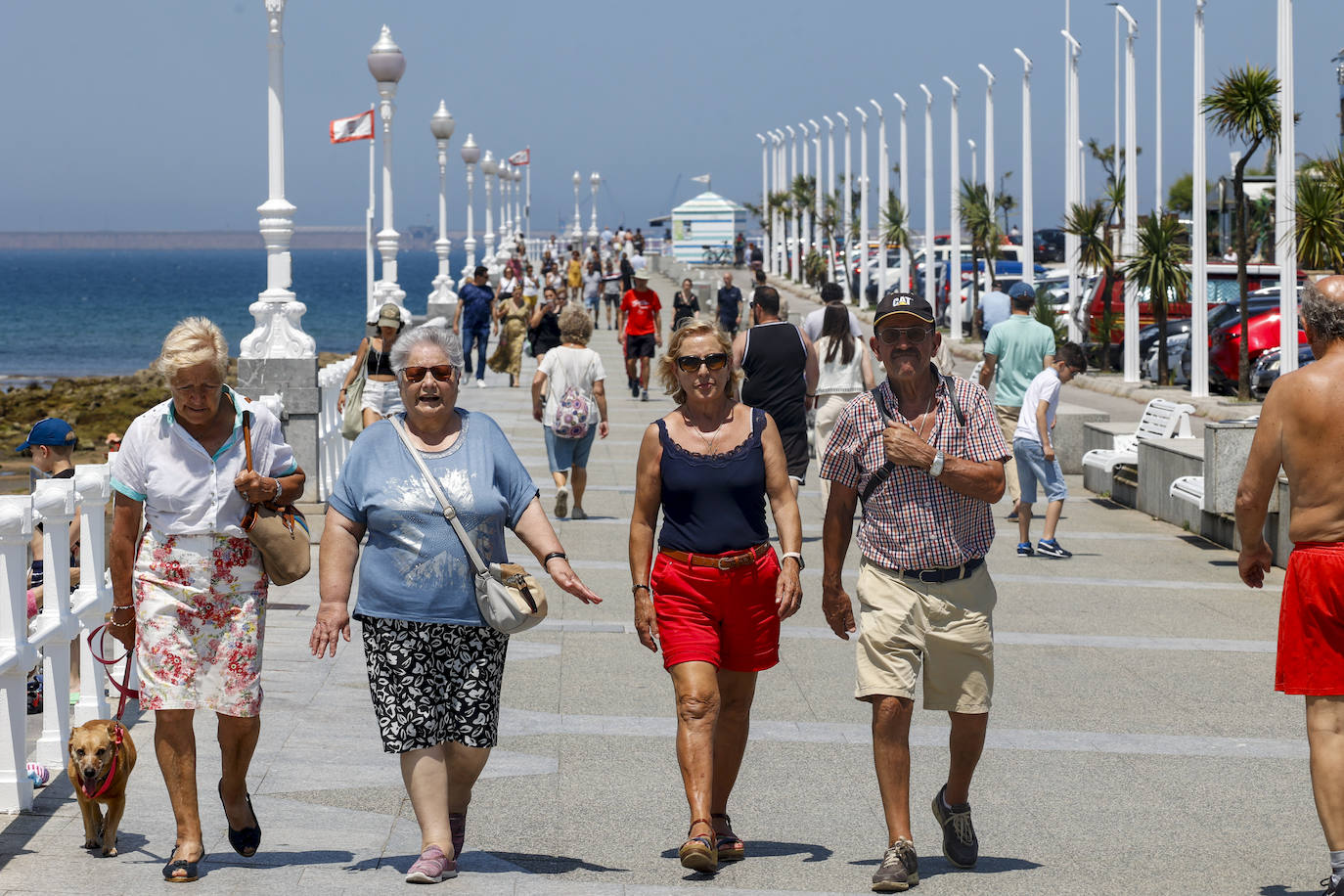 Asturias, a remojo para aliviar el calor