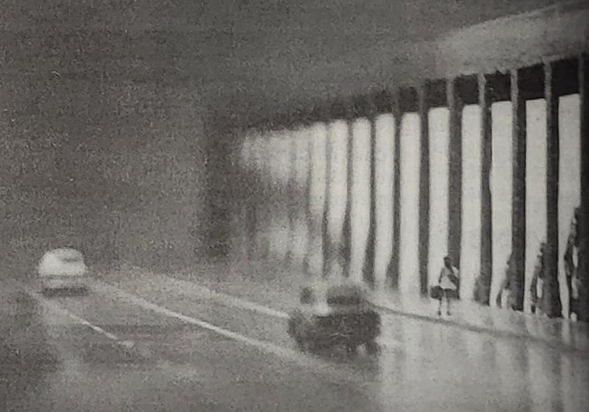 La maqueta con la que Carlos Suárez ganó el concurso de ideas para la estación de autobuses.