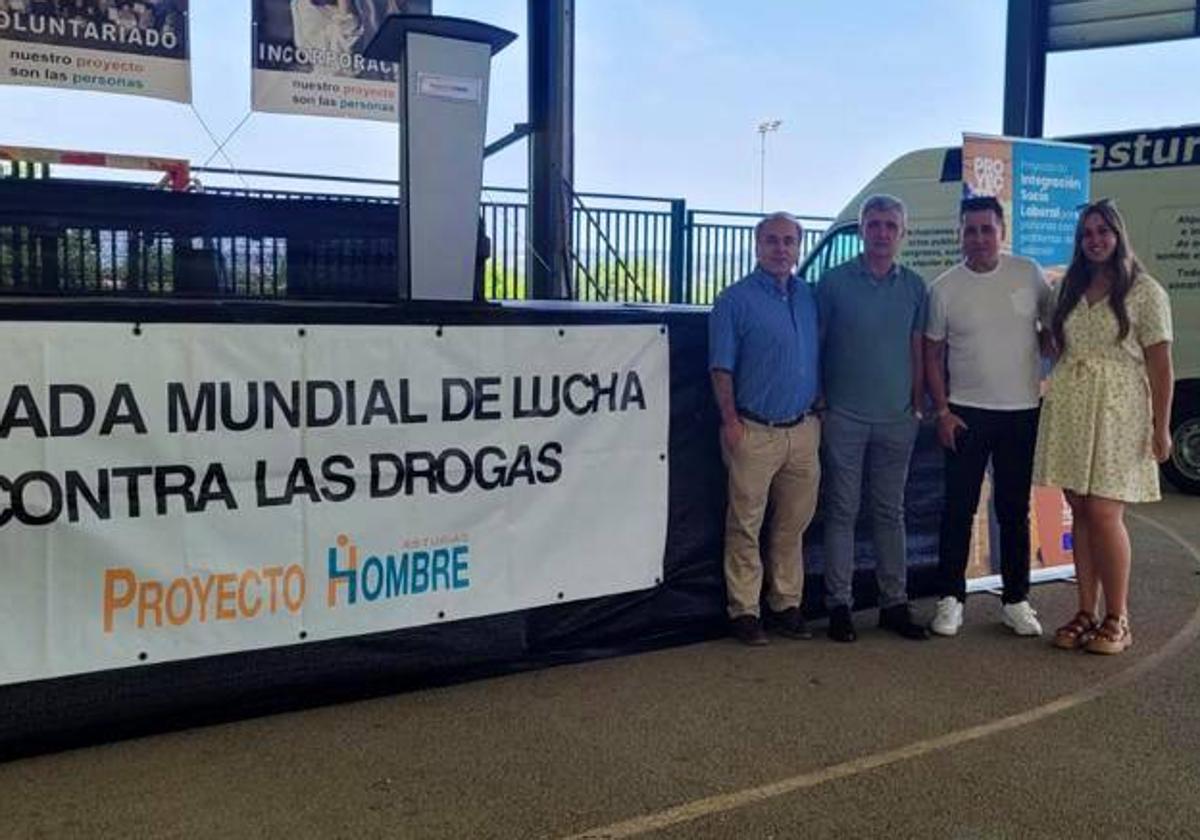 La Fundación del Real Oviedo y Proyecto Hombre, juntos contra las drogas