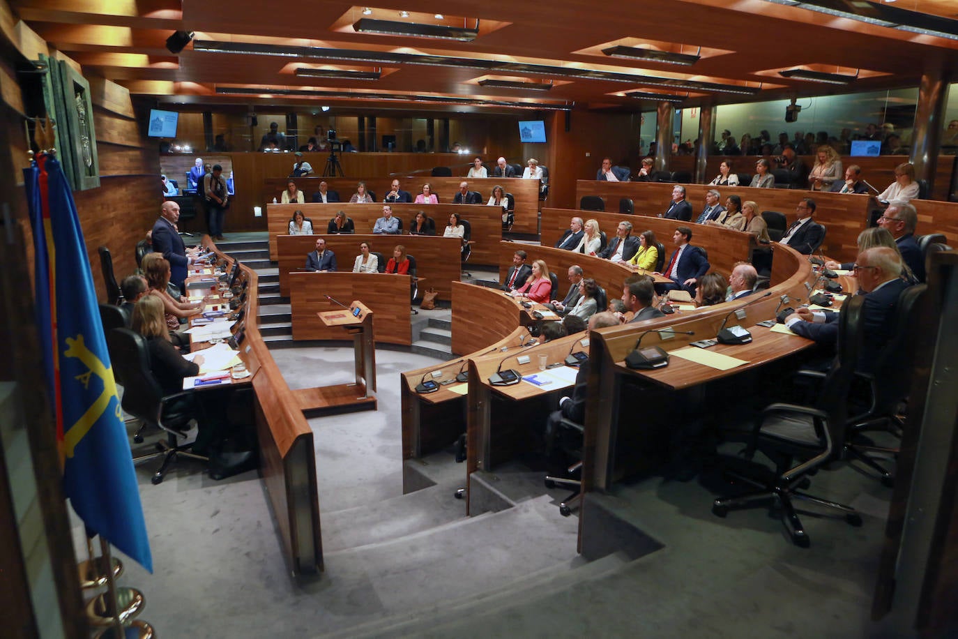 El Pleno de constitución de la Junta General del Principado, en imágenes