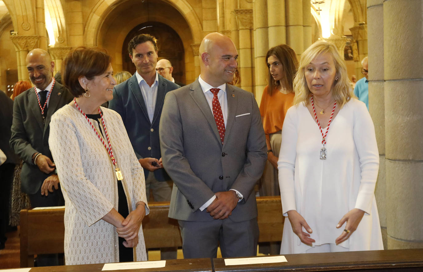 Así fue la bendición de las aguas en Gijón