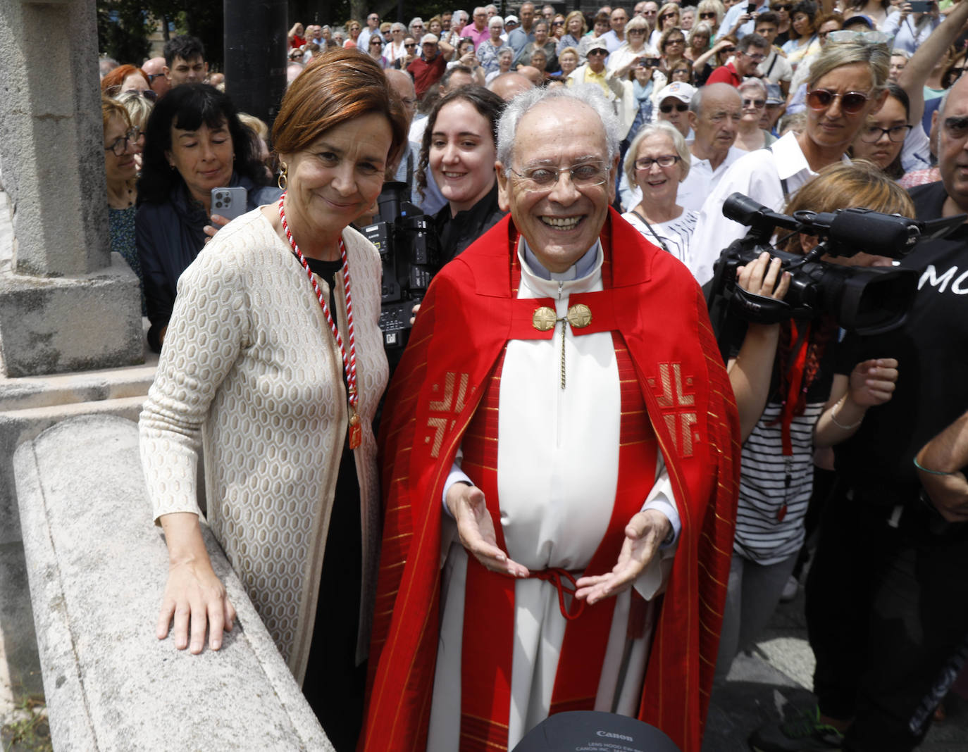 Así fue la bendición de las aguas en Gijón