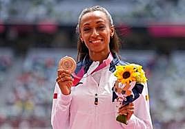 Peleteiro, con la medalla de bronce conquistada en Tokyo.