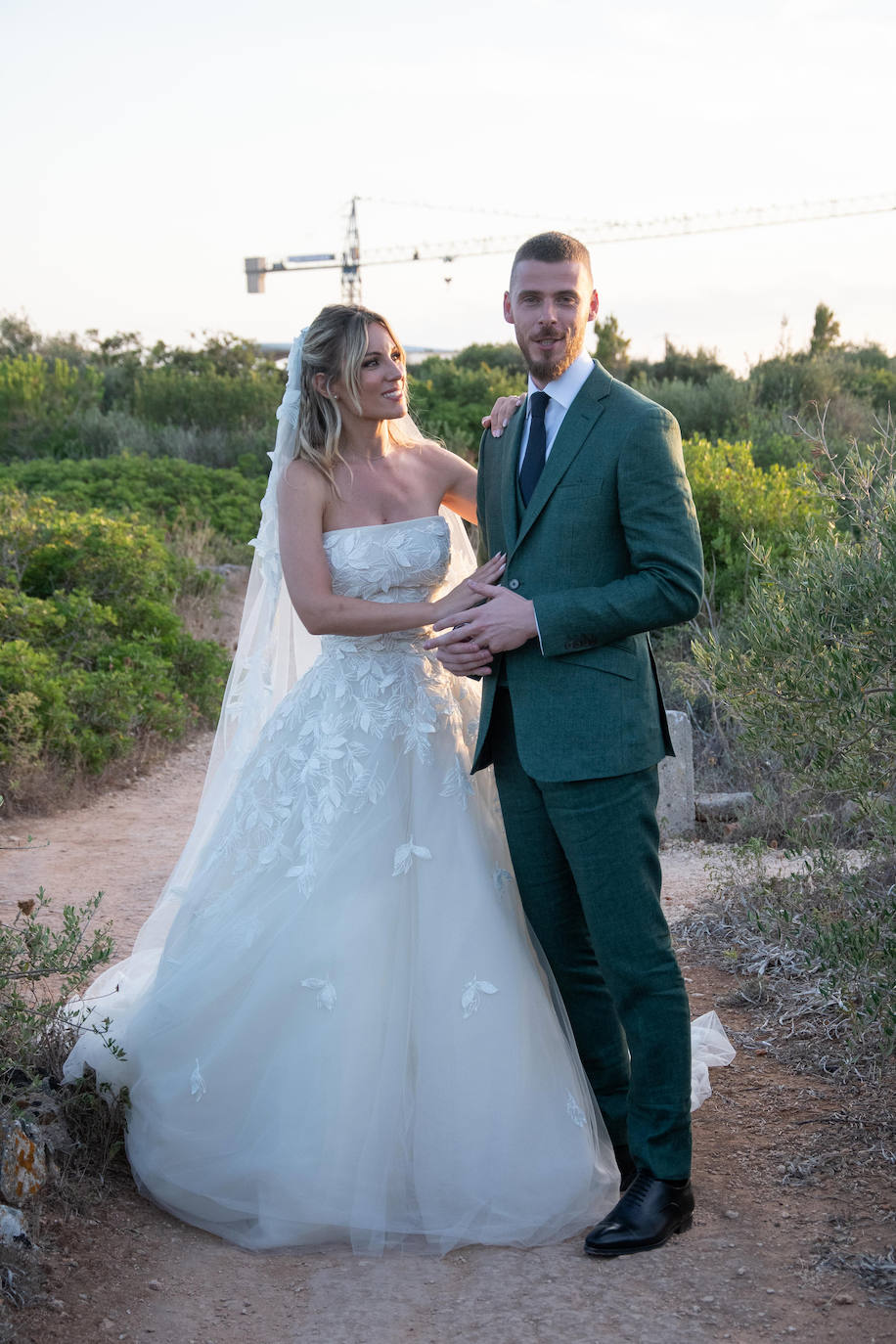 Así ha sido la boda de Edurne y David de Gea en Menorca