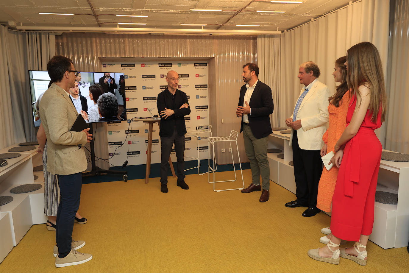 La visita de la Princesa Leonor y la infanta Sofía al museo de Ferran Adrià