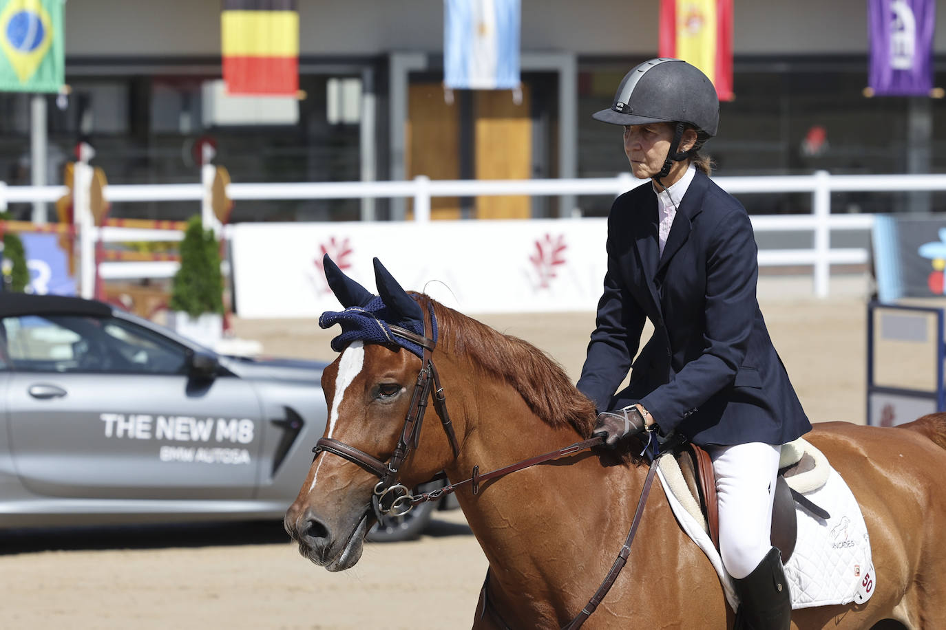 La infanta Elena y Cayetano Martínez de Irujo, protagonistas en Asturias