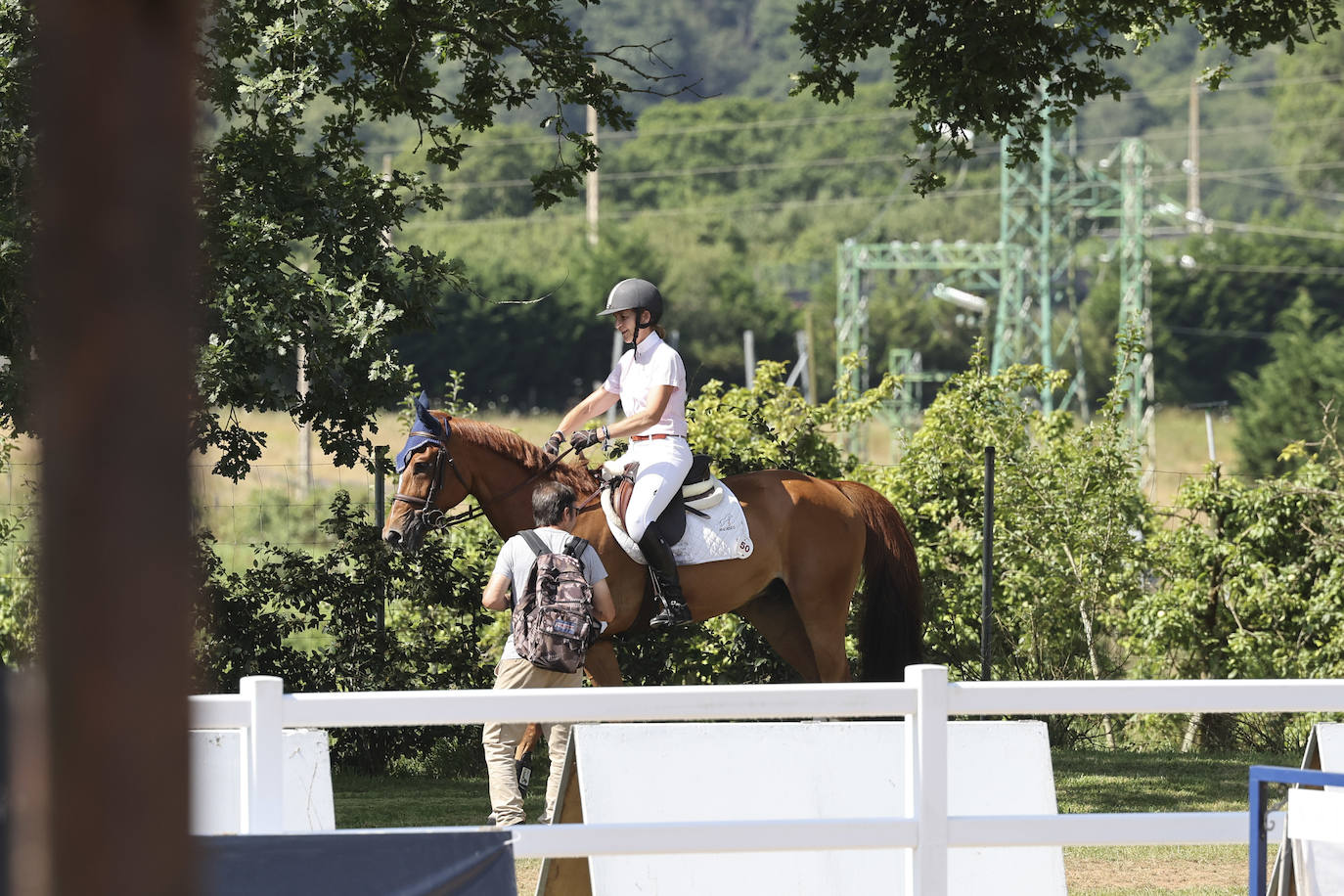 La infanta Elena y Cayetano Martínez de Irujo, protagonistas en Asturias