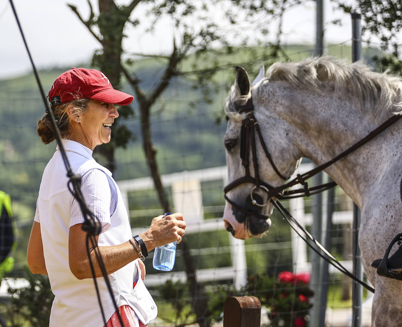 Así ha sido la competición de este sábado de la infanta Elena en Asturias